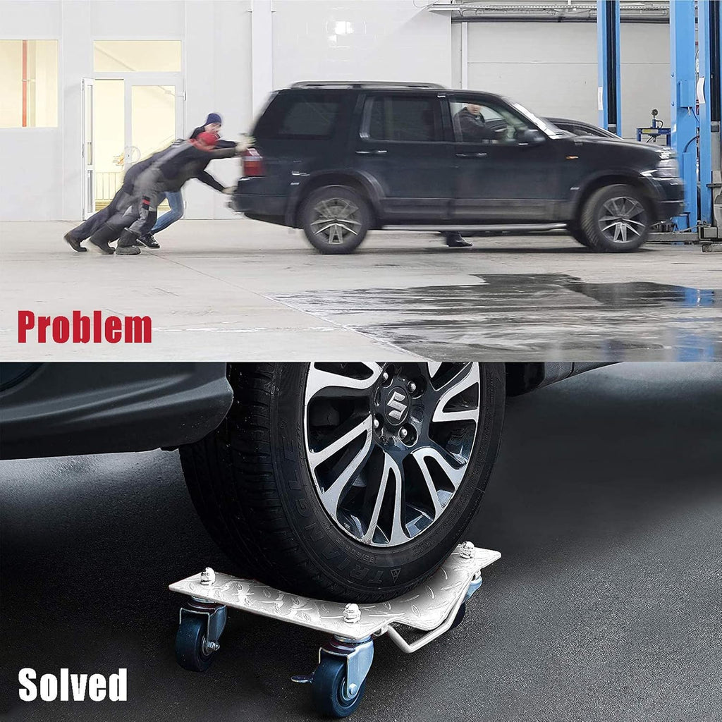 2 Pack Wheel Dolly Set, Car Tire Dolly