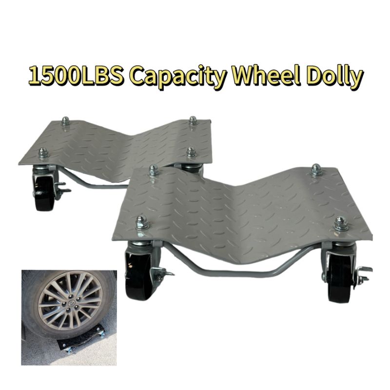 2 Pack Wheel Dolly Set, Car Tire Dolly