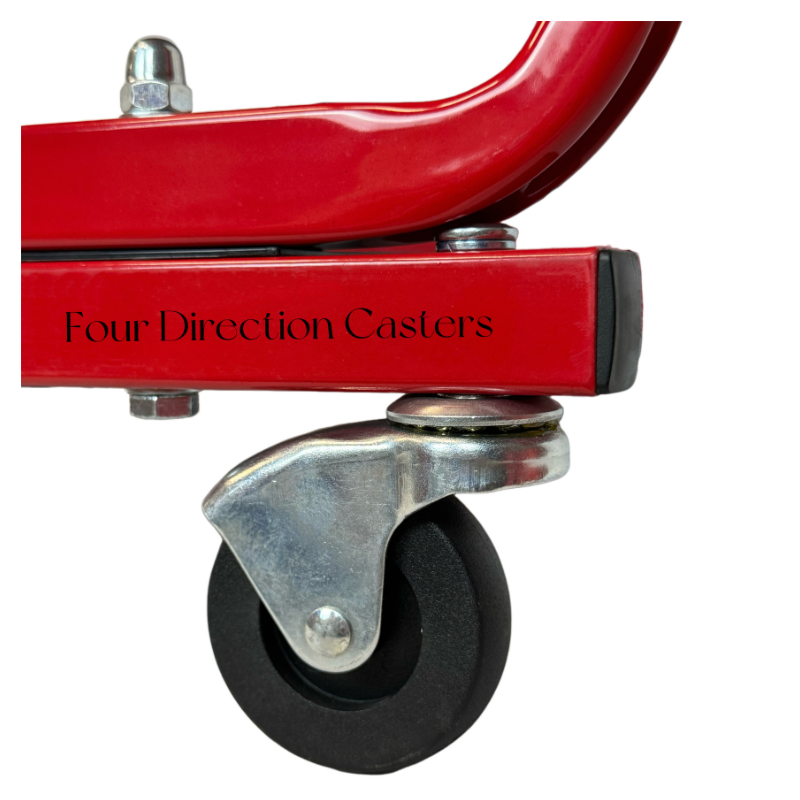 Rolling Creeper Garage/Shop Seat with Tool Tray Storage and Top Drawer