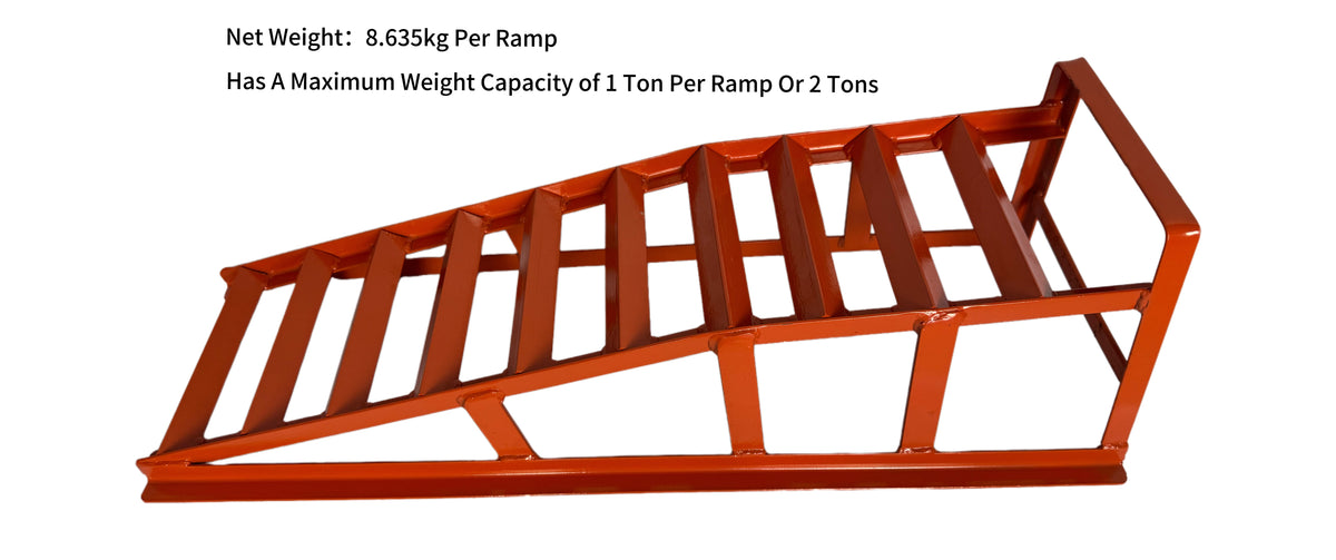 2-Pack 2 Tons Heavy Duty Car Ramps