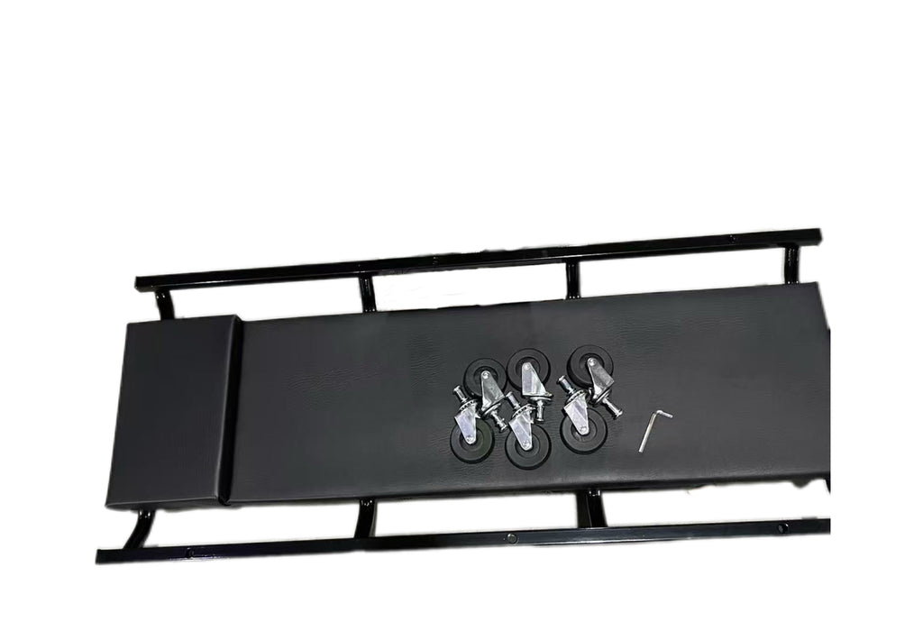 40-Inch Automotive Rolling Creeper with 6 Casters for Garage, Repair Shops, and DIY