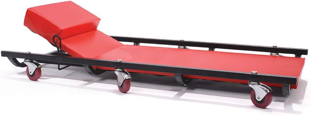 40 Inch Rolling Creeper, Padd Mechanic Cart with Adjustable Backrest&Headrest