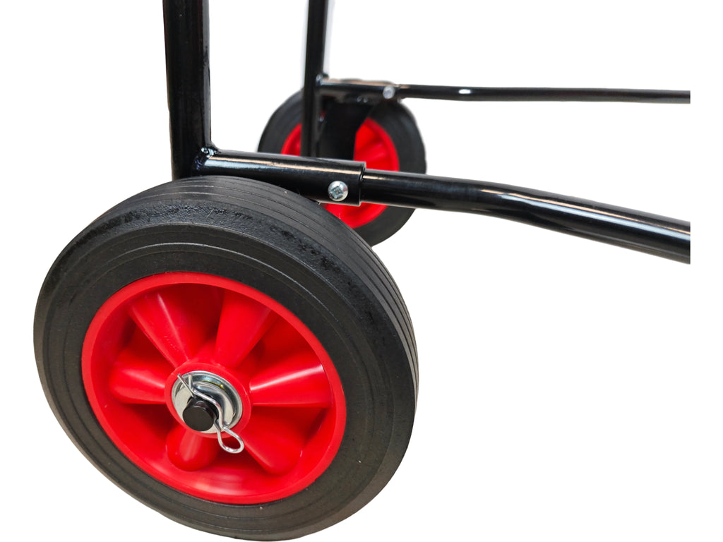 Adjustable Mobile Tire Storage Rack Cart with 2 Wheels