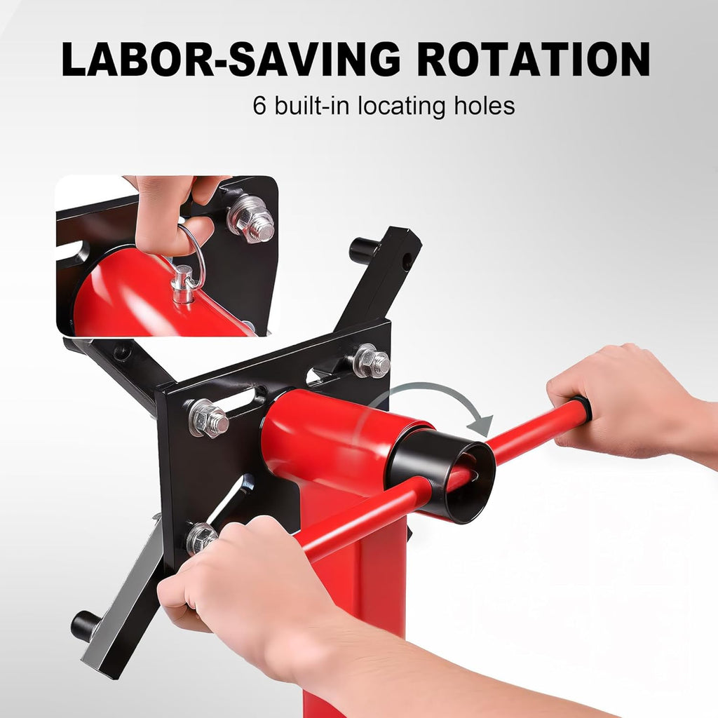 750lbs Engine Stand with Caster Wheels for Vehicle Maintenance,Auto Repair