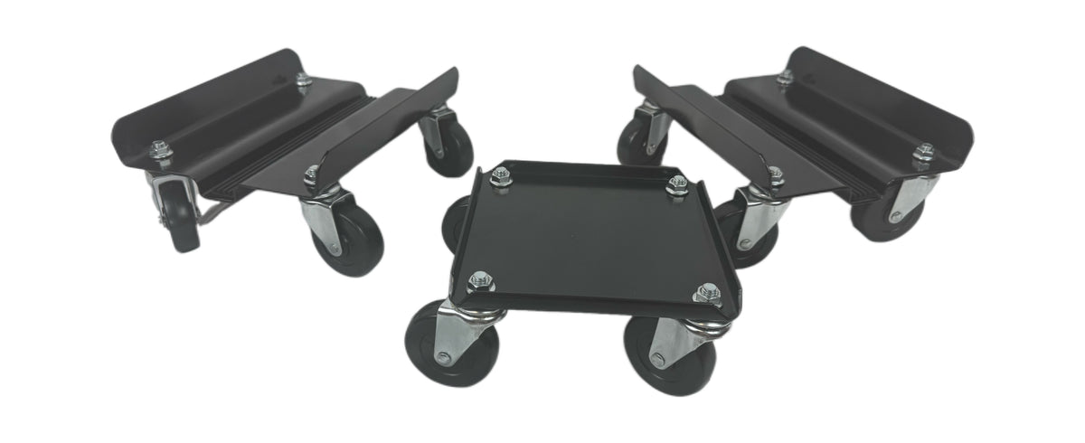 3 Pcs 1500LBS Heavy-Duty Snowmobile Dolly Set
