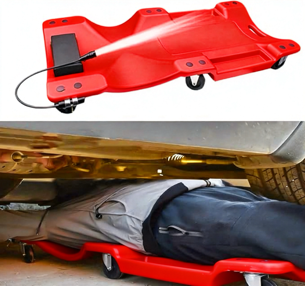 40''Automotive Garage Repair Low Profile Under Car Rolling Creeper