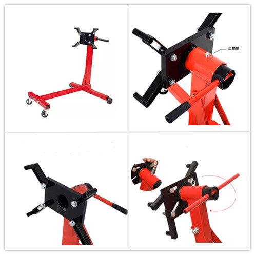 1000lbs Engine Stand with Caster Wheels for Vehicle Maintenance and Auto Repair