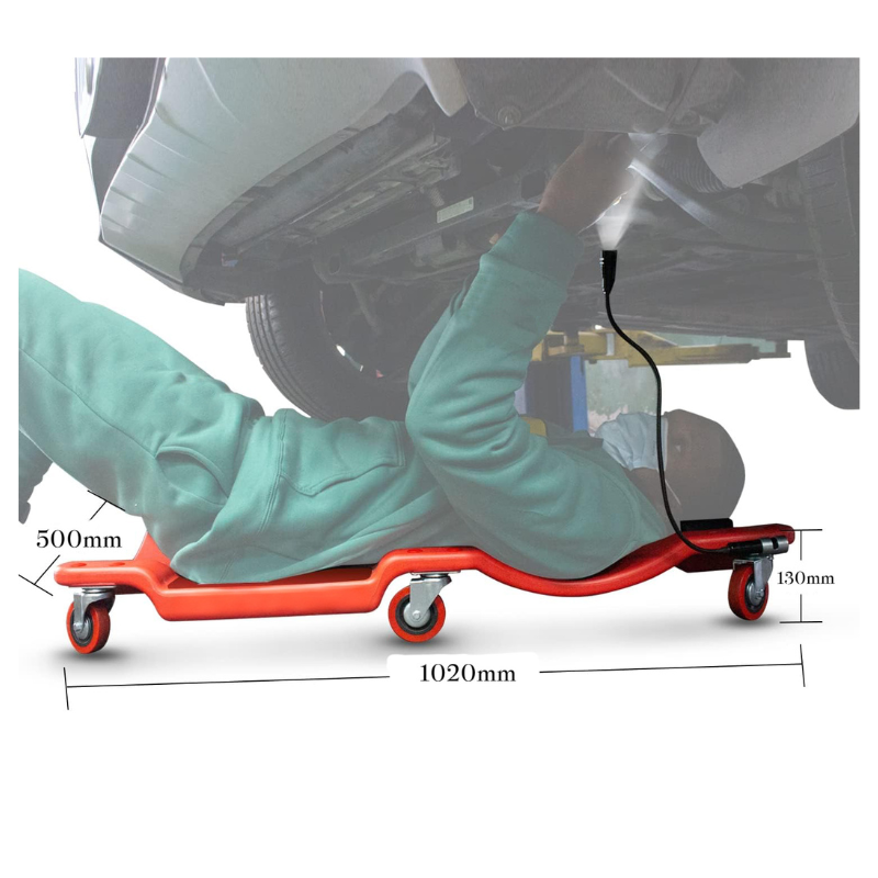 40''Automotive Garage Repair Low Profile Under Car Rolling Creeper