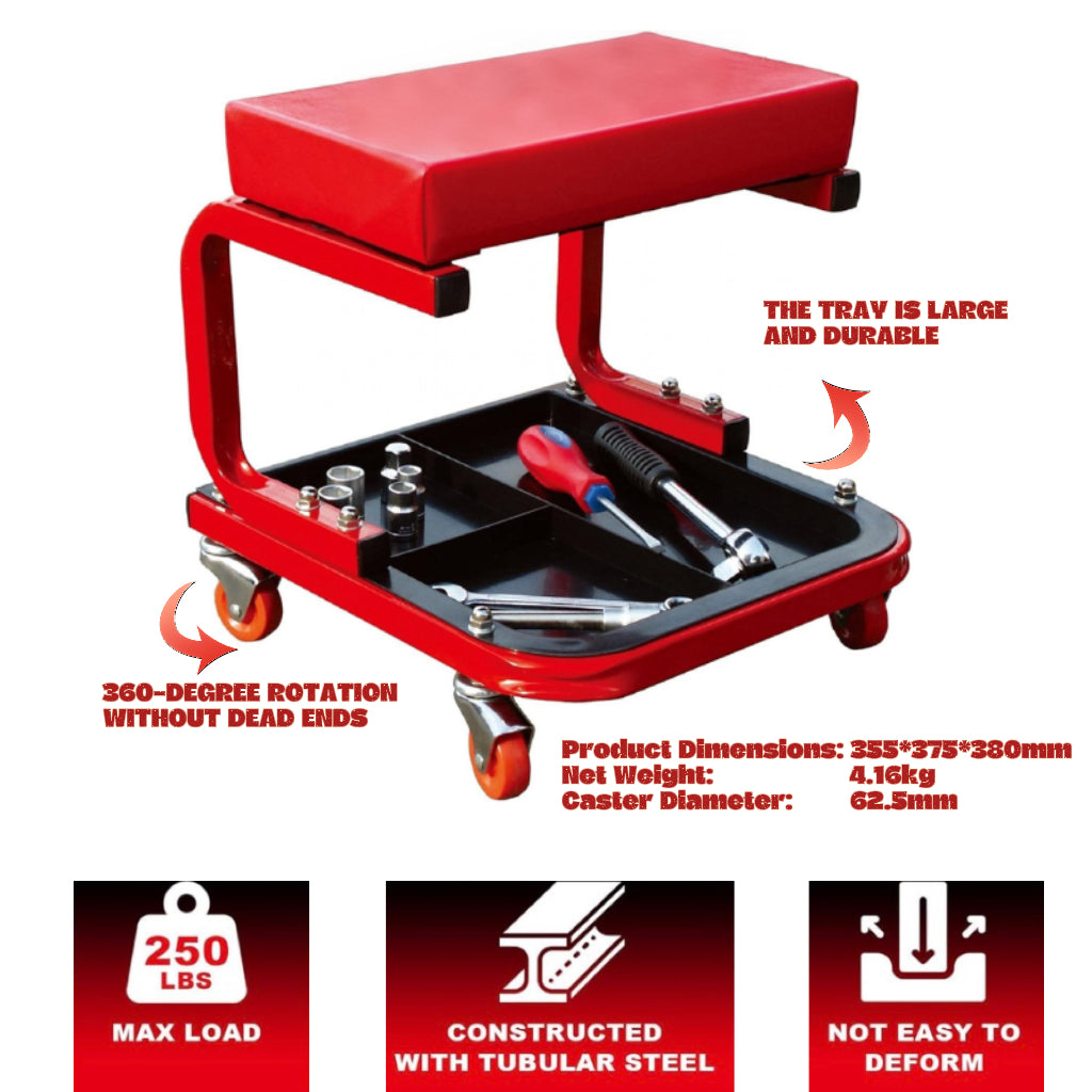 Rolling Creeper Garage/Shop Seat