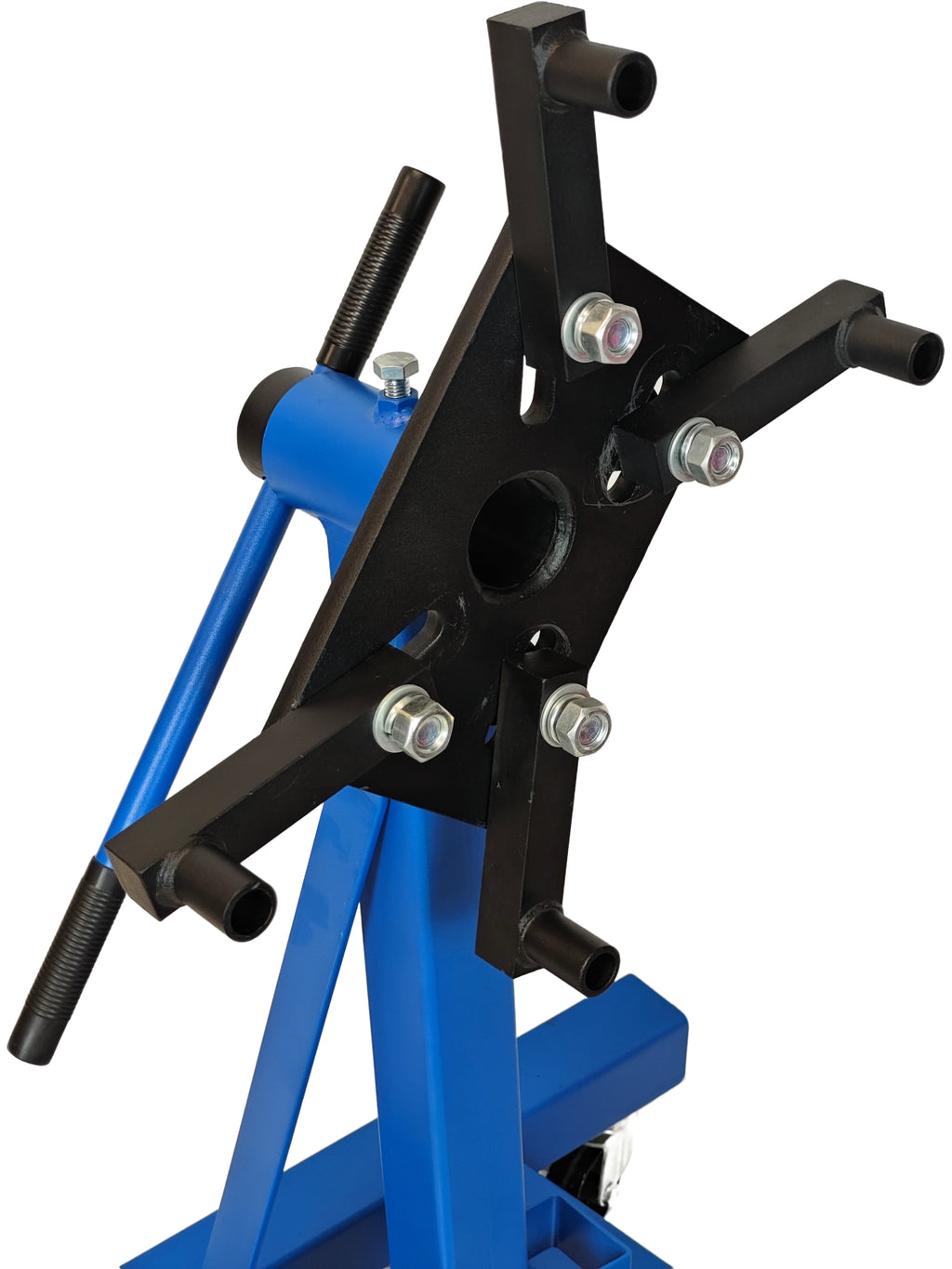 Heavy Duty Foldable Engine Stand 2000LBS Capacity with 6-Universal Casters