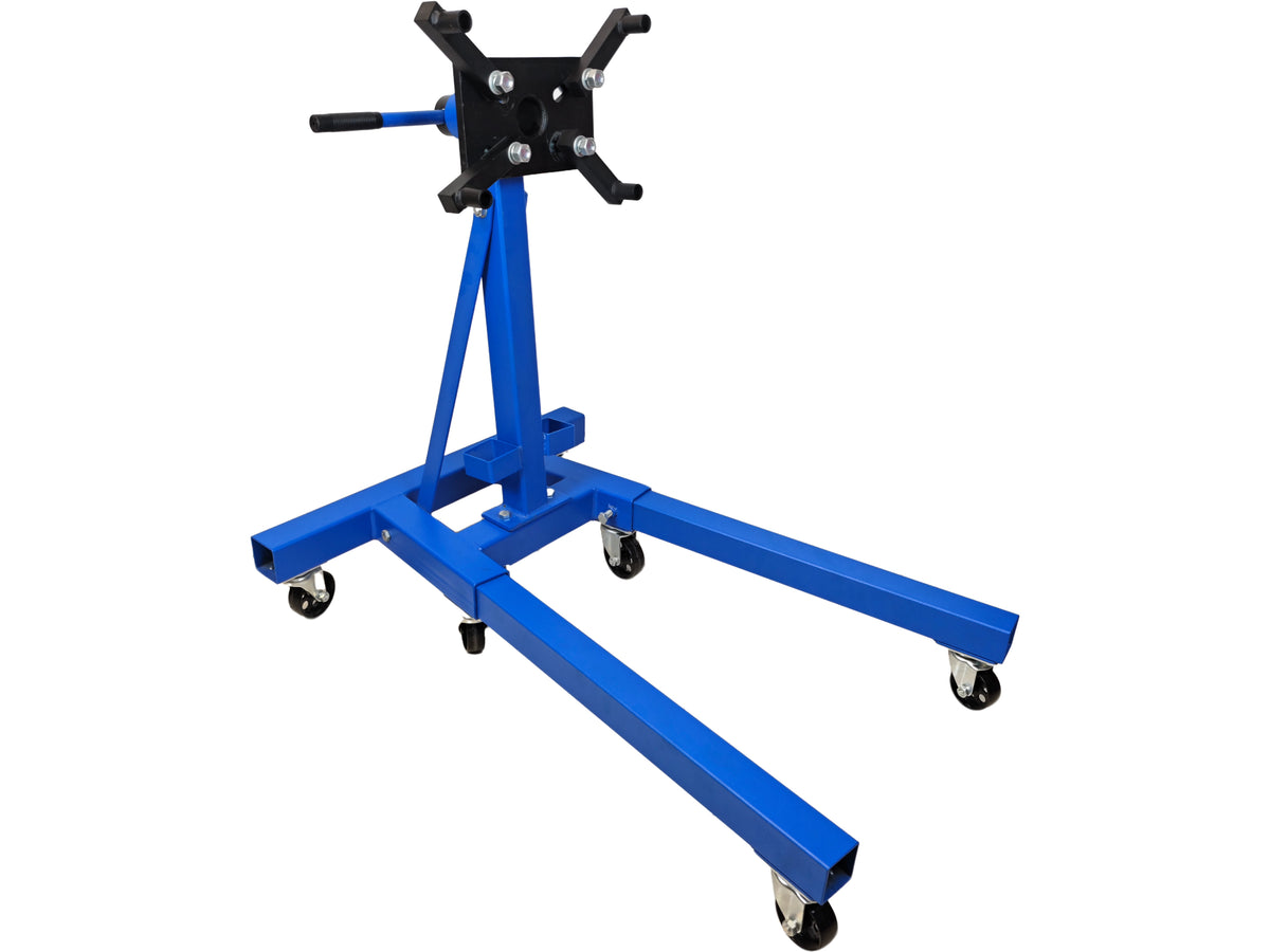 Heavy Duty Foldable Engine Stand 2000LBS Capacity with 6-Universal Casters