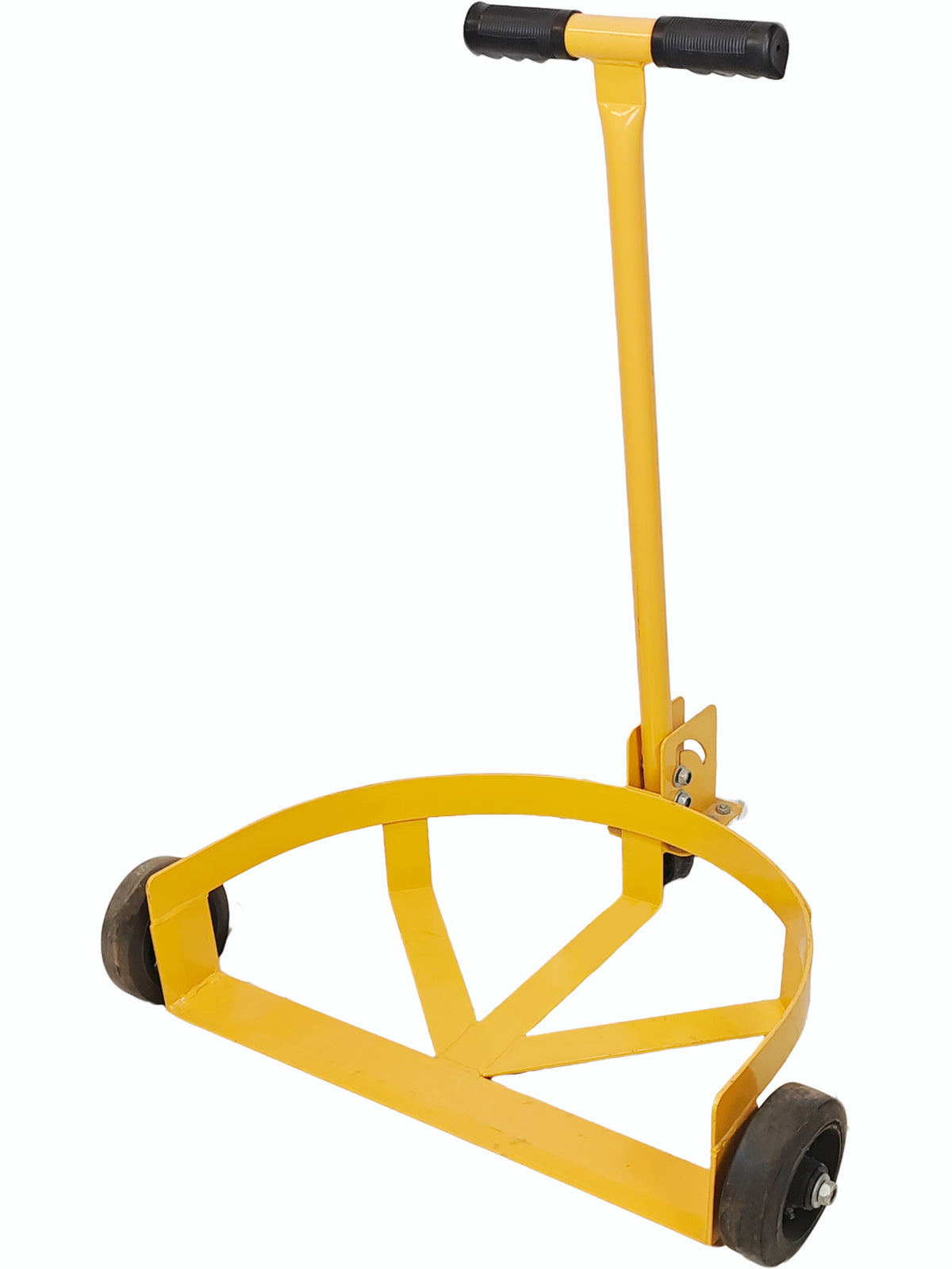 Oil Drum Cart with 3 Smooth-Rolling Wheels and Labor-Saving Handle